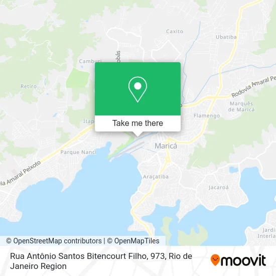 Rua Antônio Santos Bitencourt Filho, 973 map