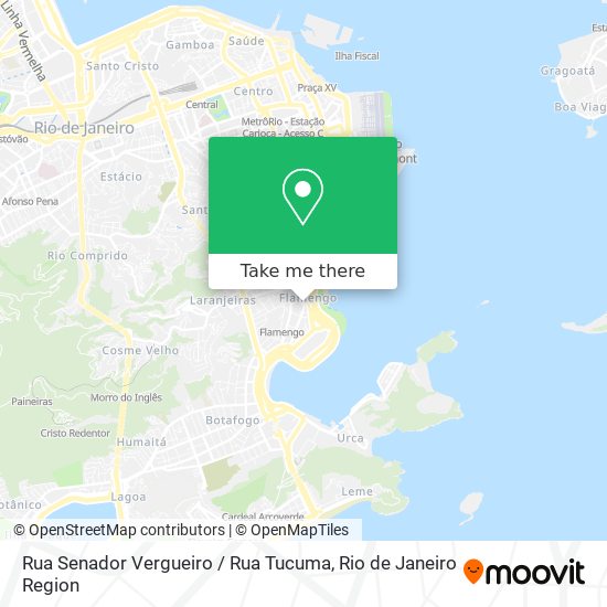 Rua Senador Vergueiro / Rua Tucuma map