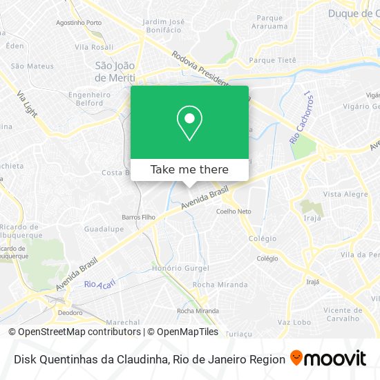 Disk Quentinhas da Claudinha map