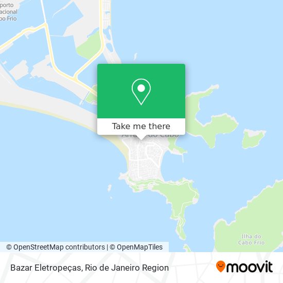 Bazar Eletropeças map