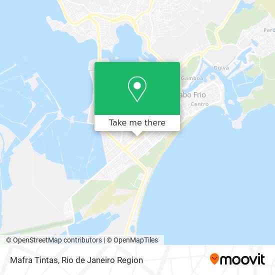Mafra Tintas map