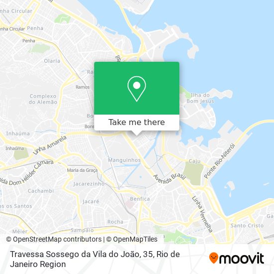 Travessa Sossego da Vila do João, 35 map