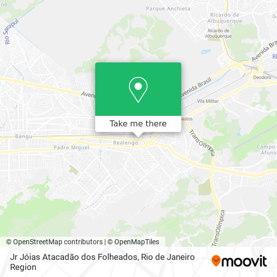 Mapa Jr Jóias Atacadão dos Folheados