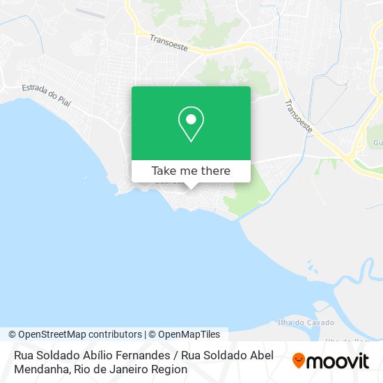 Rua Soldado Abílio Fernandes / Rua Soldado Abel Mendanha map