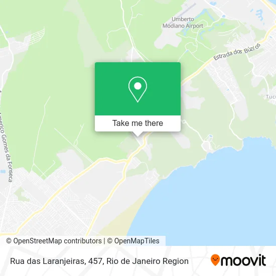 Rua das Laranjeiras, 457 map