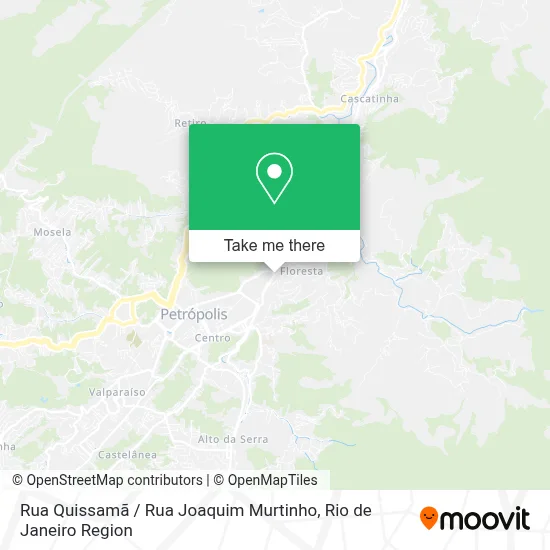 Rua Quissamã / Rua Joaquim Murtinho map