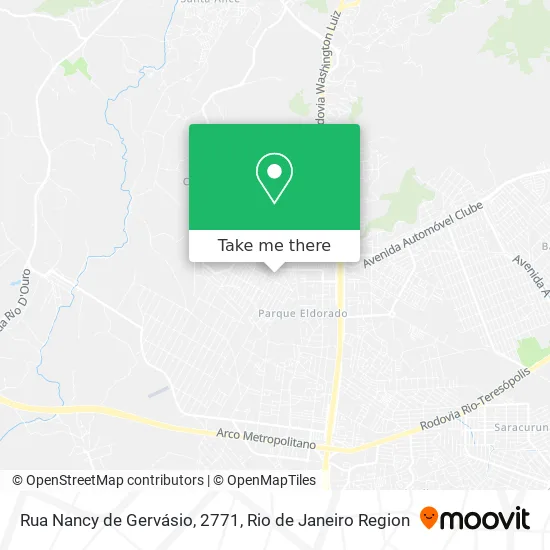 Rua Nancy de Gervásio, 2771 map