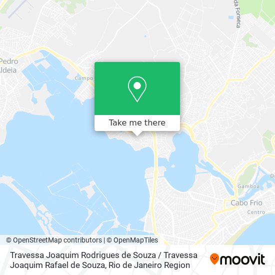 Travessa Joaquim Rodrigues de Souza / Travessa Joaquim Rafael de Souza map