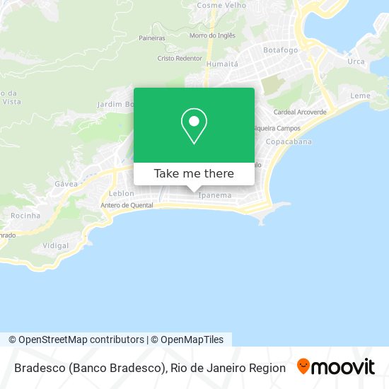 Bradesco (Banco Bradesco) map