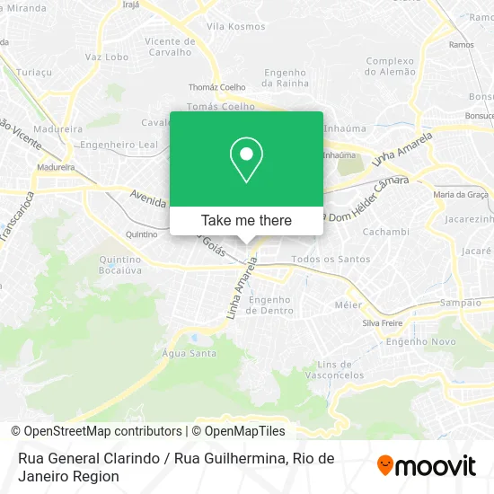 Rua General Clarindo / Rua Guilhermina map