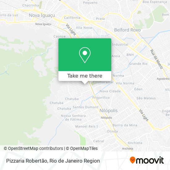 Pizzaria Robertão map