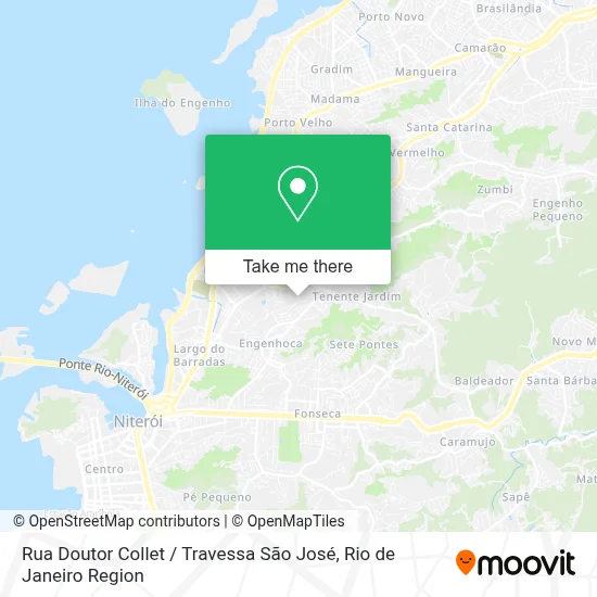 Rua Doutor Collet / Travessa São José map