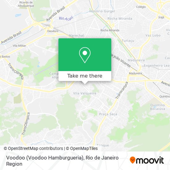 Voodoo (Voodoo Hamburgueria) map