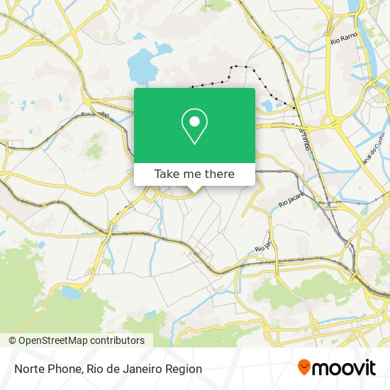 Norte Phone map