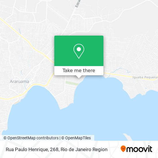 Mapa Rua Paulo Henrique, 268