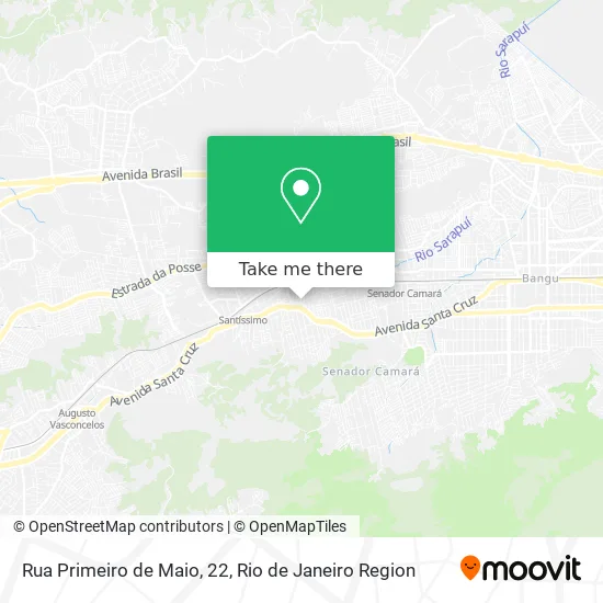 Rua Primeiro de Maio, 22 map