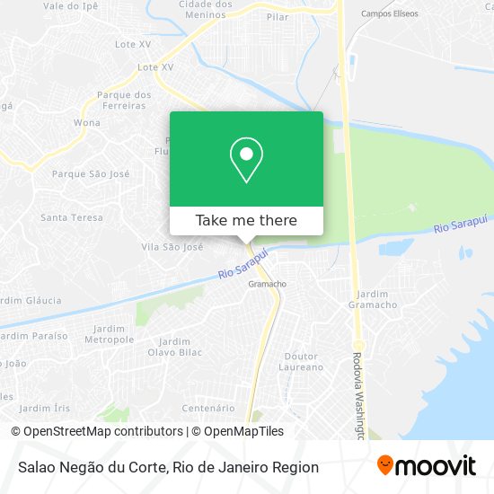 Salao Negão du Corte map