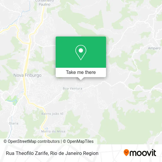Rua Theofilo Zarife map