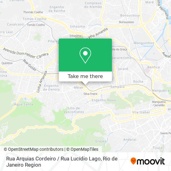 Rua Arquias Cordeiro / Rua Lucídio Lago map