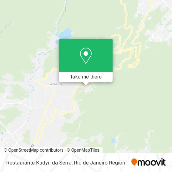 Restaurante Kadyn da Serra map