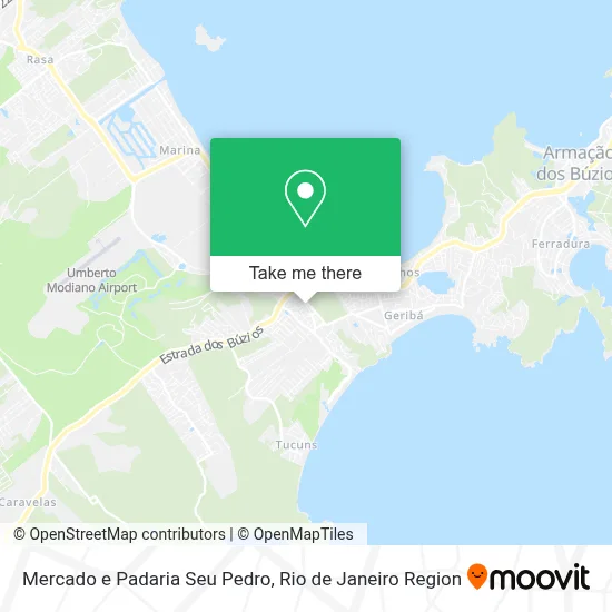 Mercado e Padaria Seu Pedro map