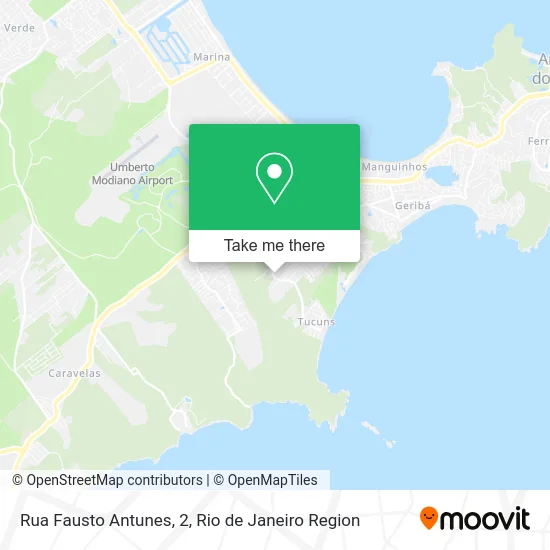 Rua Fausto Antunes, 2 map