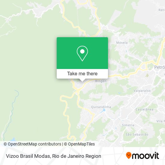 Vizoo Brasil Modas map