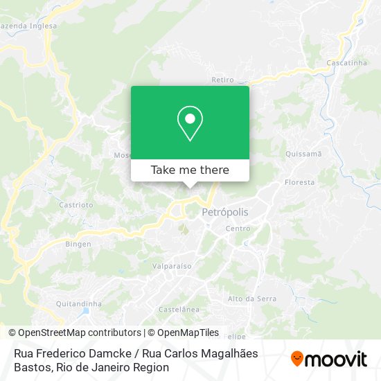 Rua Frederico Damcke / Rua Carlos Magalhães Bastos map