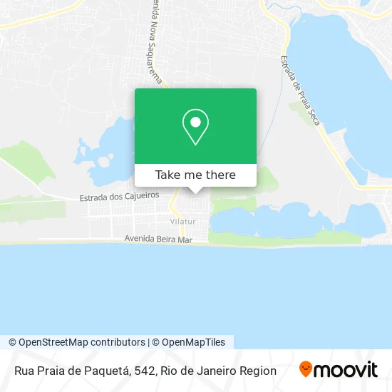Rua Praia de Paquetá, 542 map