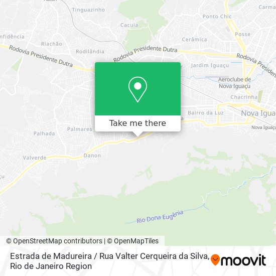 Estrada de Madureira / Rua Valter Cerqueira da Silva map