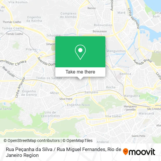 Rua Peçanha da Silva / Rua Miguel Fernandes map