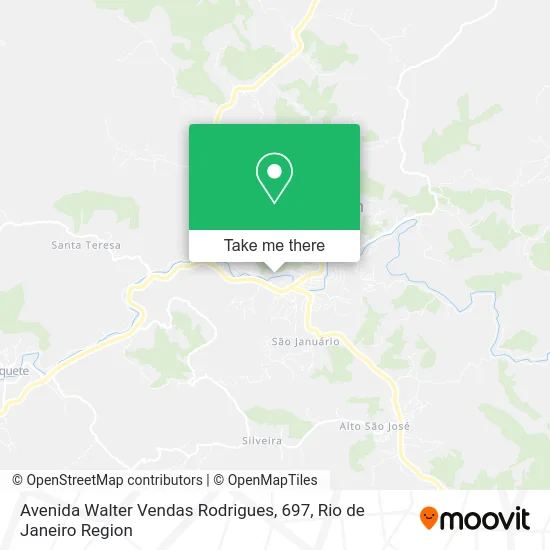 Avenida Walter Vendas Rodrigues, 697 map