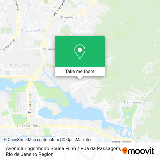 Avenida Engenheiro Sousa Filho / Rua da Passagem map
