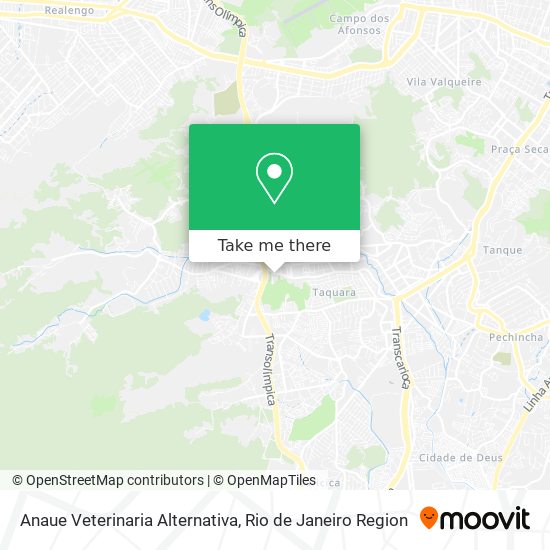 Anaue Veterinaria Alternativa map