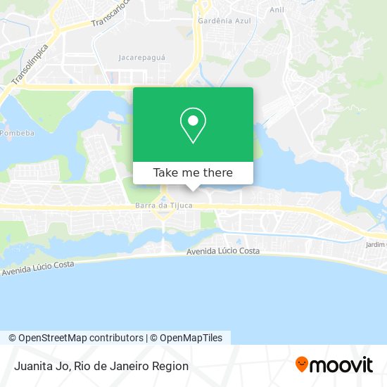 Mapa Juanita Jo