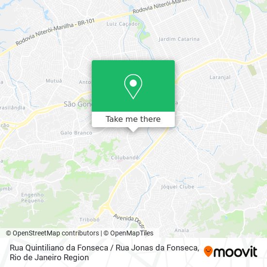 Rua Quintiliano da Fonseca / Rua Jonas da Fonseca map