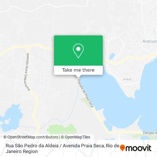 Rua São Pedro da Aldeia / Avenida Praia Seca map