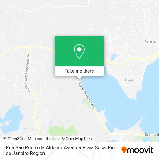 Rua São Pedro da Aldeia / Avenida Praia Seca map