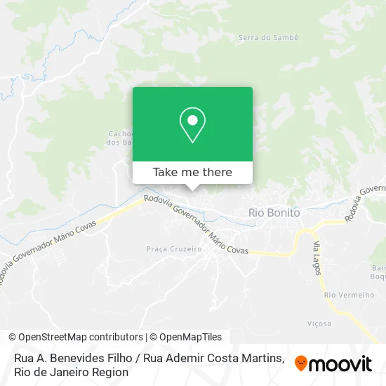 Rua A. Benevides Filho / Rua Ademir Costa Martins map