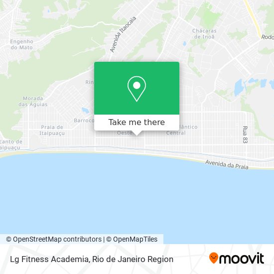 Lg Fitness Academia map