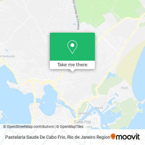 Pastelaria Saude De Cabo Frio map