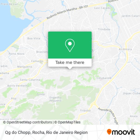 Mapa Qg do Chopp, Rocha