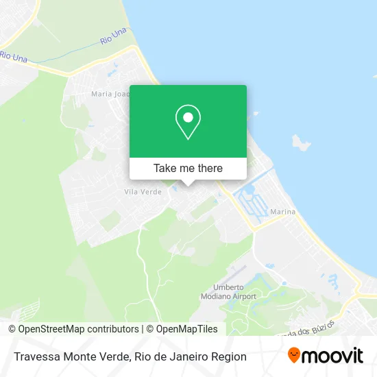 Travessa Monte Verde map