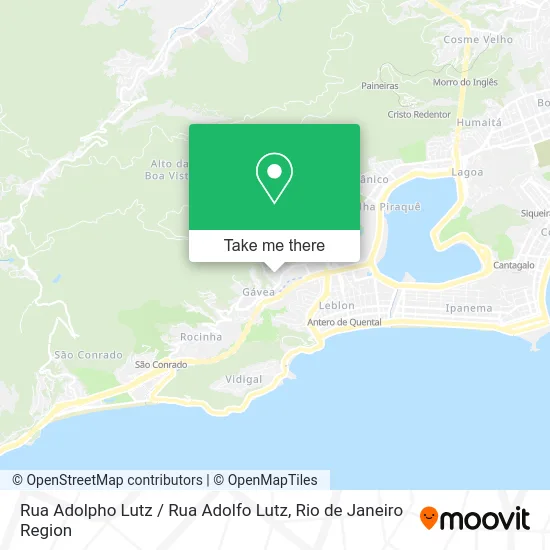 Rua Adolpho Lutz / Rua Adolfo Lutz map