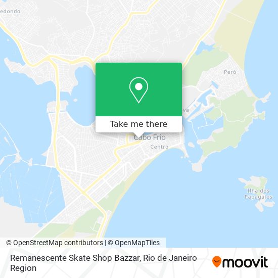 Remanescente Skate Shop Bazzar map