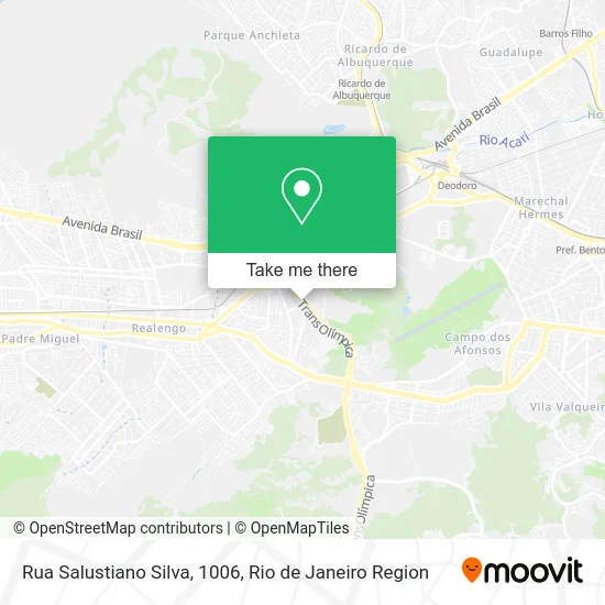 Rua Salustiano Silva, 1006 map