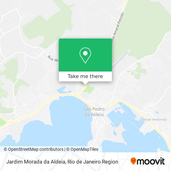 Mapa Jardim Morada da Aldeia