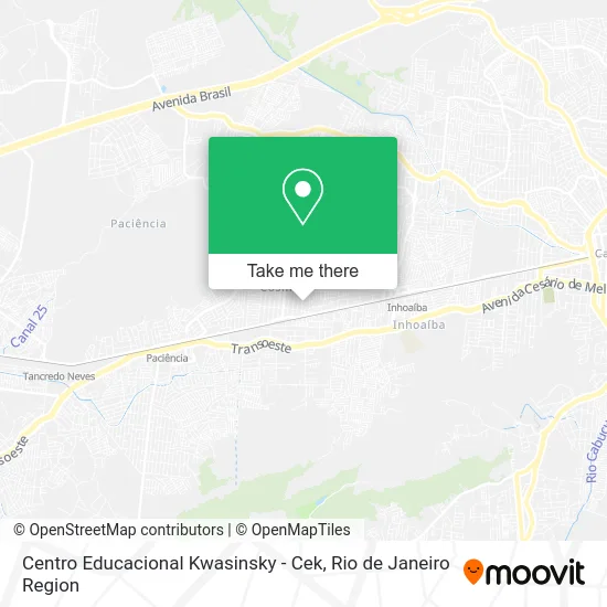 Centro Educacional Kwasinsky - Cek map