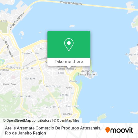 Mapa Atelie Arremate Comercio De Produtos Artesanais