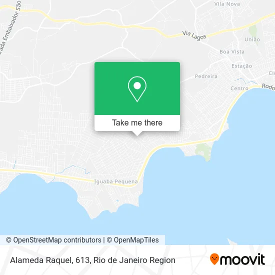 Alameda Raquel, 613 map